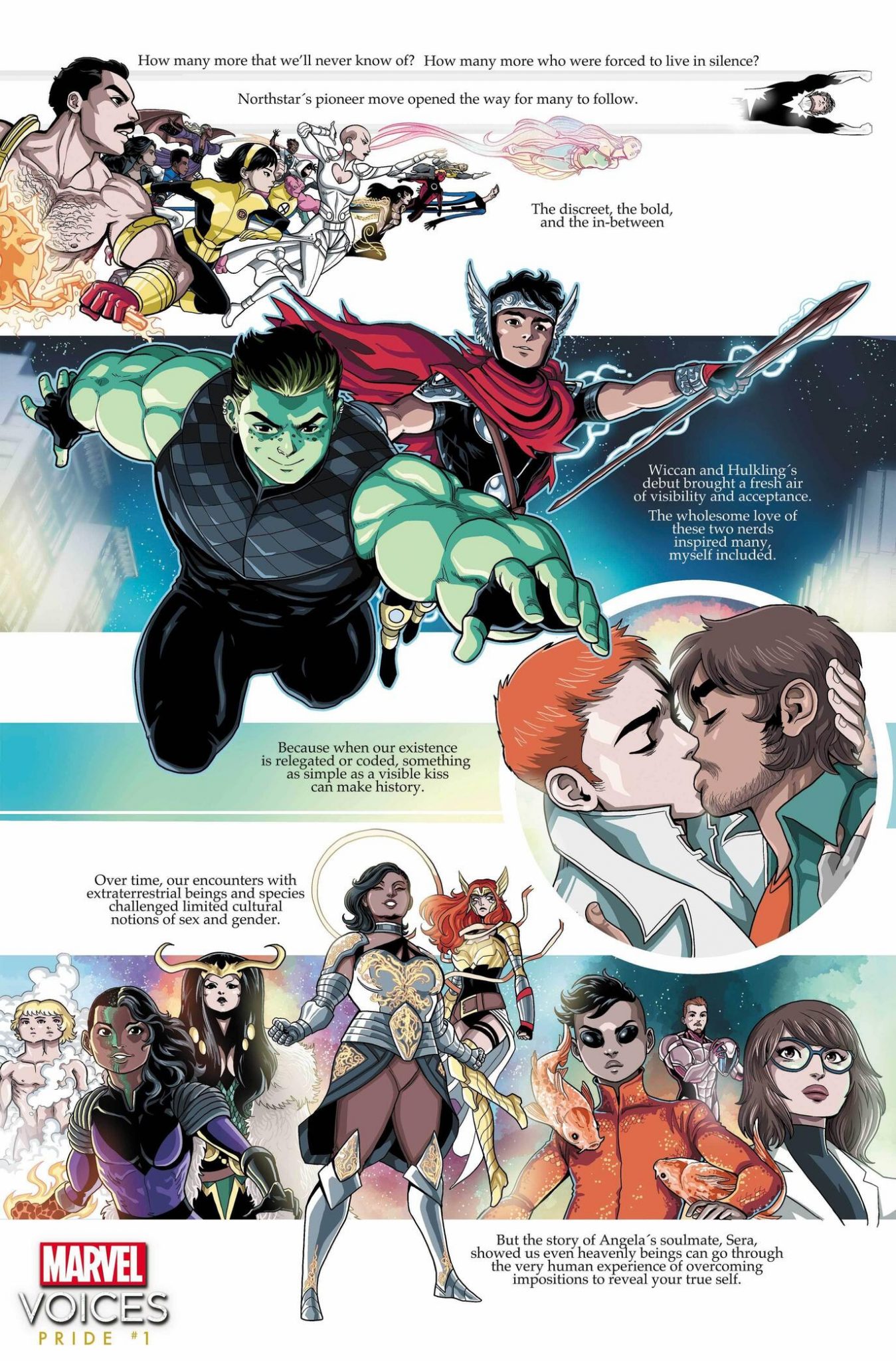 Marvel Comics revela prévia de quadrinho inspirada no mês do Orgulho LGBTQ+