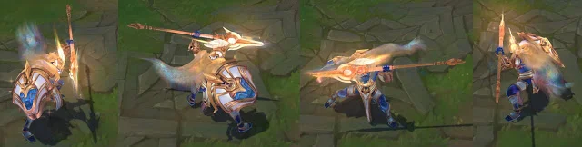 LoL | Prévia do PBE das skins: Sentinela da Luz e Destruído 3