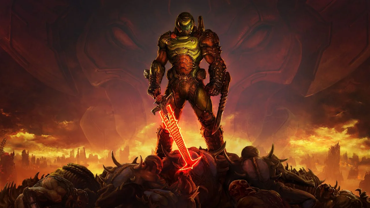 The DOOM Slayer Wallpaper 1920x1080