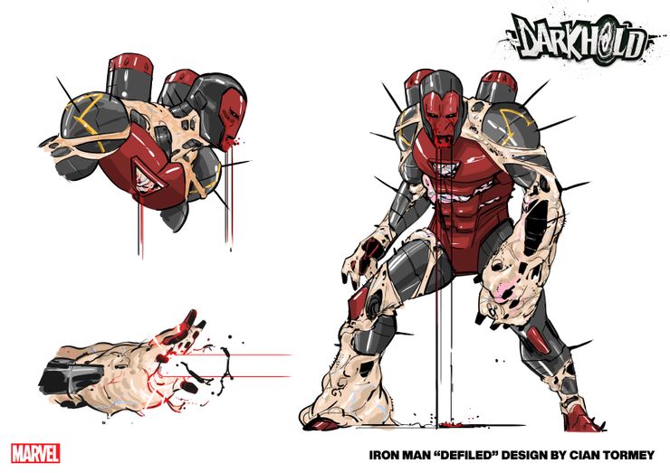 Iron Man Darkhold Design