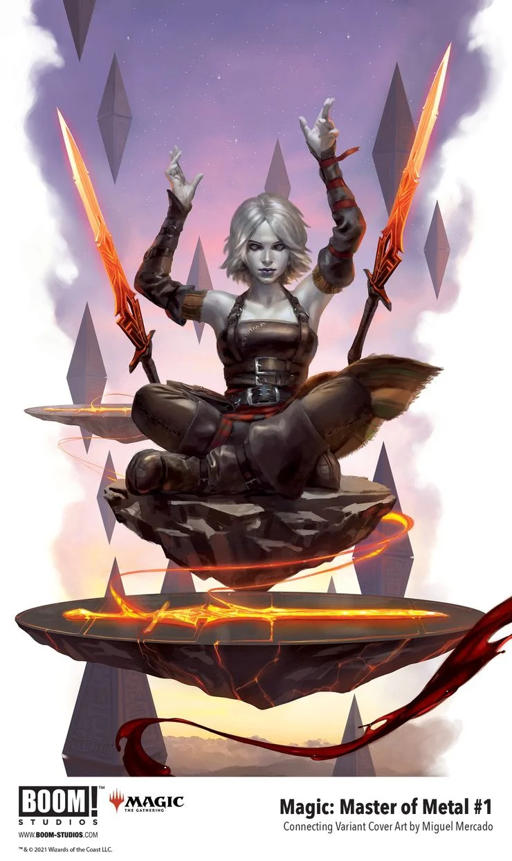 Anunciado pela BOOM! Studios uma HQ inédita de Magic: The Gathering magic master of metal connecting variant