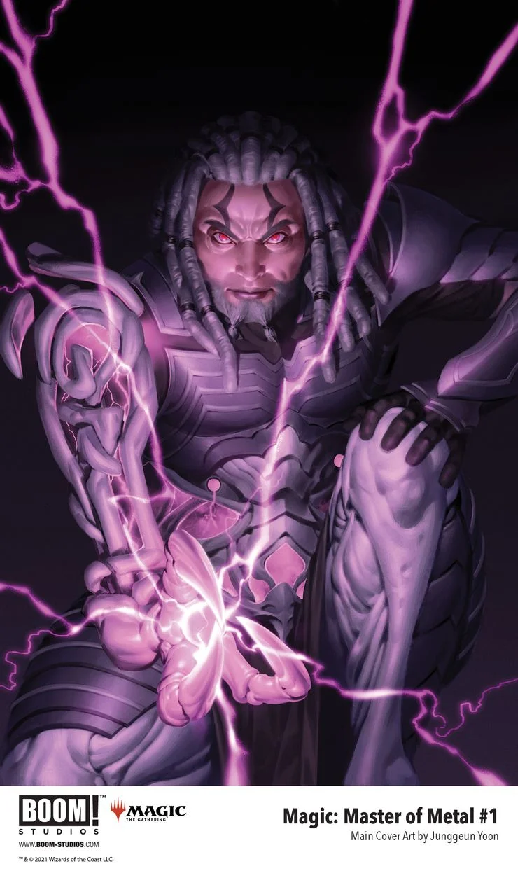 Anunciado pela BOOM! Studios uma HQ inédita de Magic: The Gathering magic master of metal cover