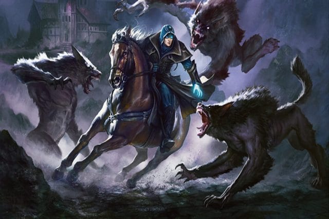 magic the gathering innistrad cacada da meia noite