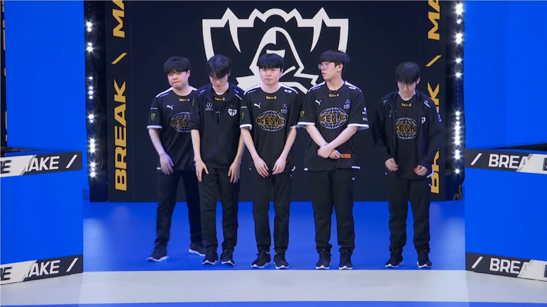Worlds 21 | Gen. G faz 3x0 e elimina Cloud 9 1 Gen. G Time de League of Legends