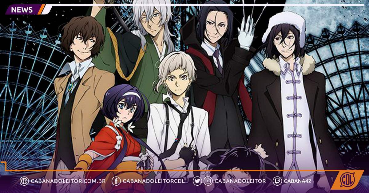 Com o fim da terceira temporada - Bungou Stray Dogs Brasil