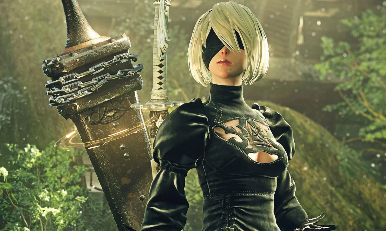 Nier Automata Square Enix Anime CDL 1920x1152 01