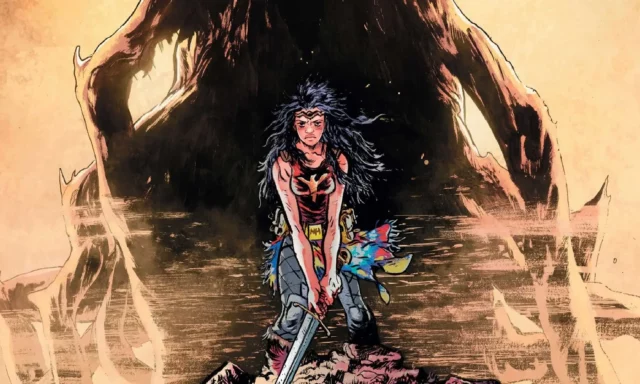 mulher-maravilha terra morta