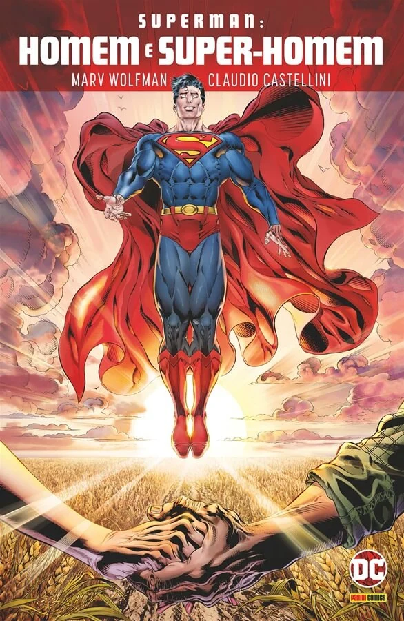Capa da HQ Superman: Homem e Super-Homem