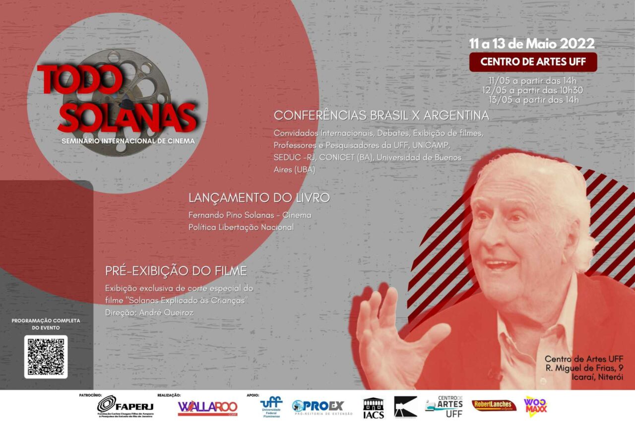 "Todo Solanas" promove evento com Seminário Internacional em Niterói