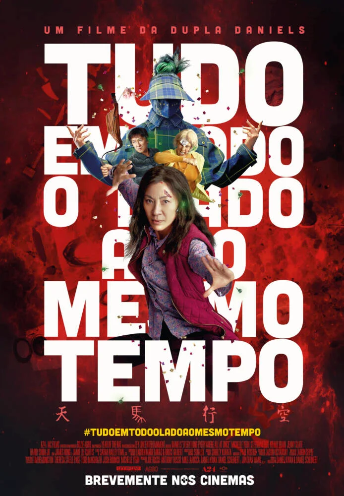 Tudo em Todo o Lado ao Mesmo Tempo, com Michelle Yeoh, ganha distribuidora no Brasil