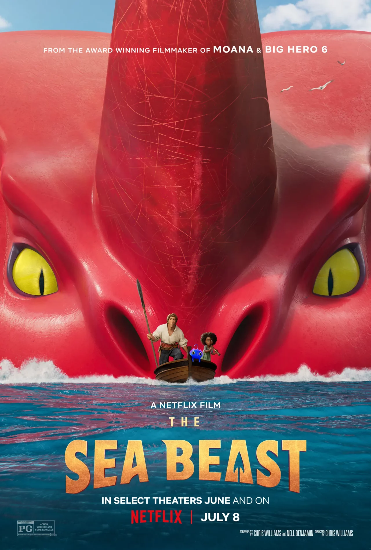 A Fera do Mar, nova animação da Netflix, tem trailer divulgado
