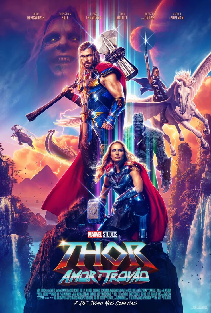 Thor: Amor e Trovão têm nova prévia focada em equipes