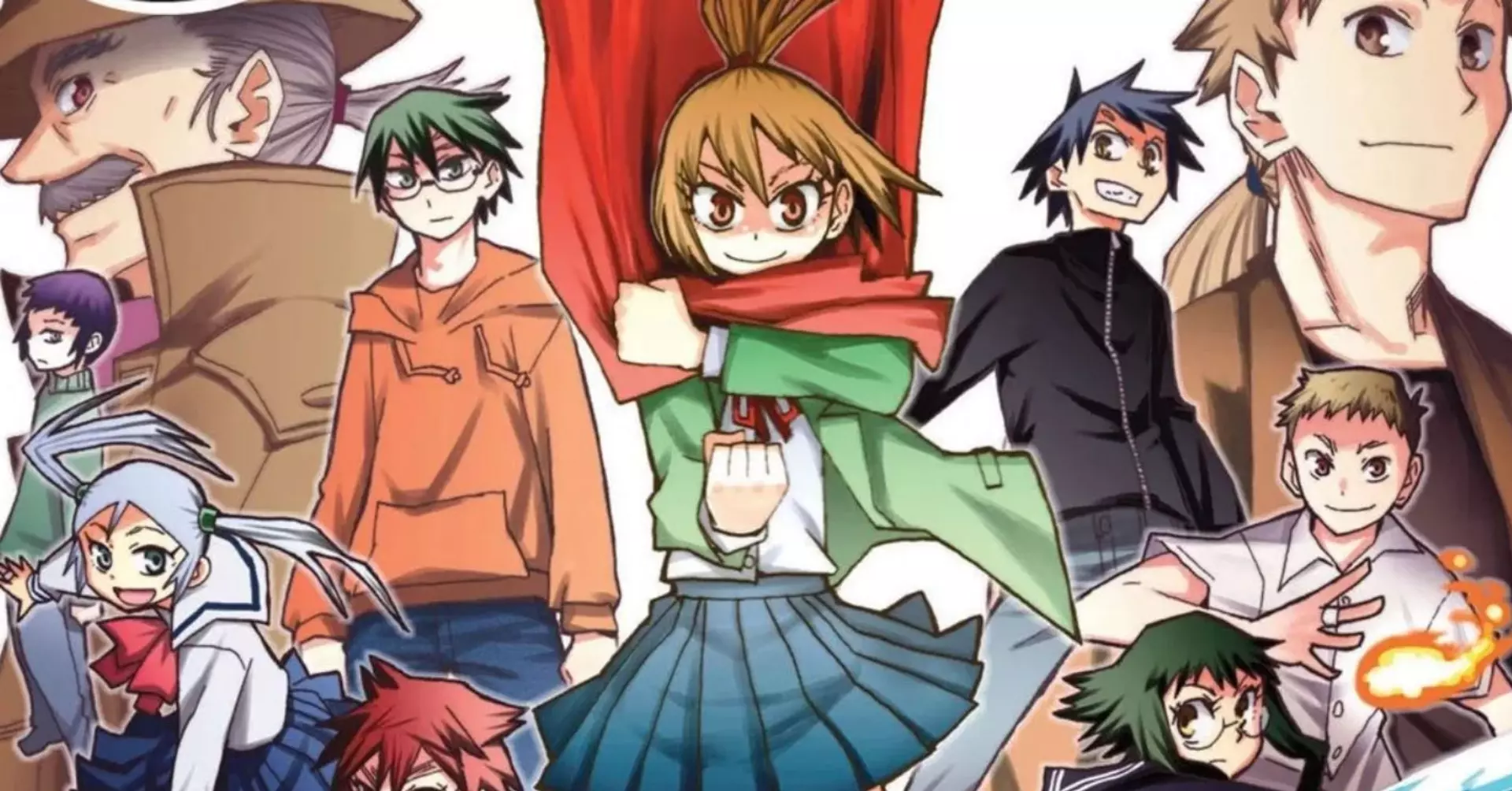 Imagem personagens de Hoshi no Samidare