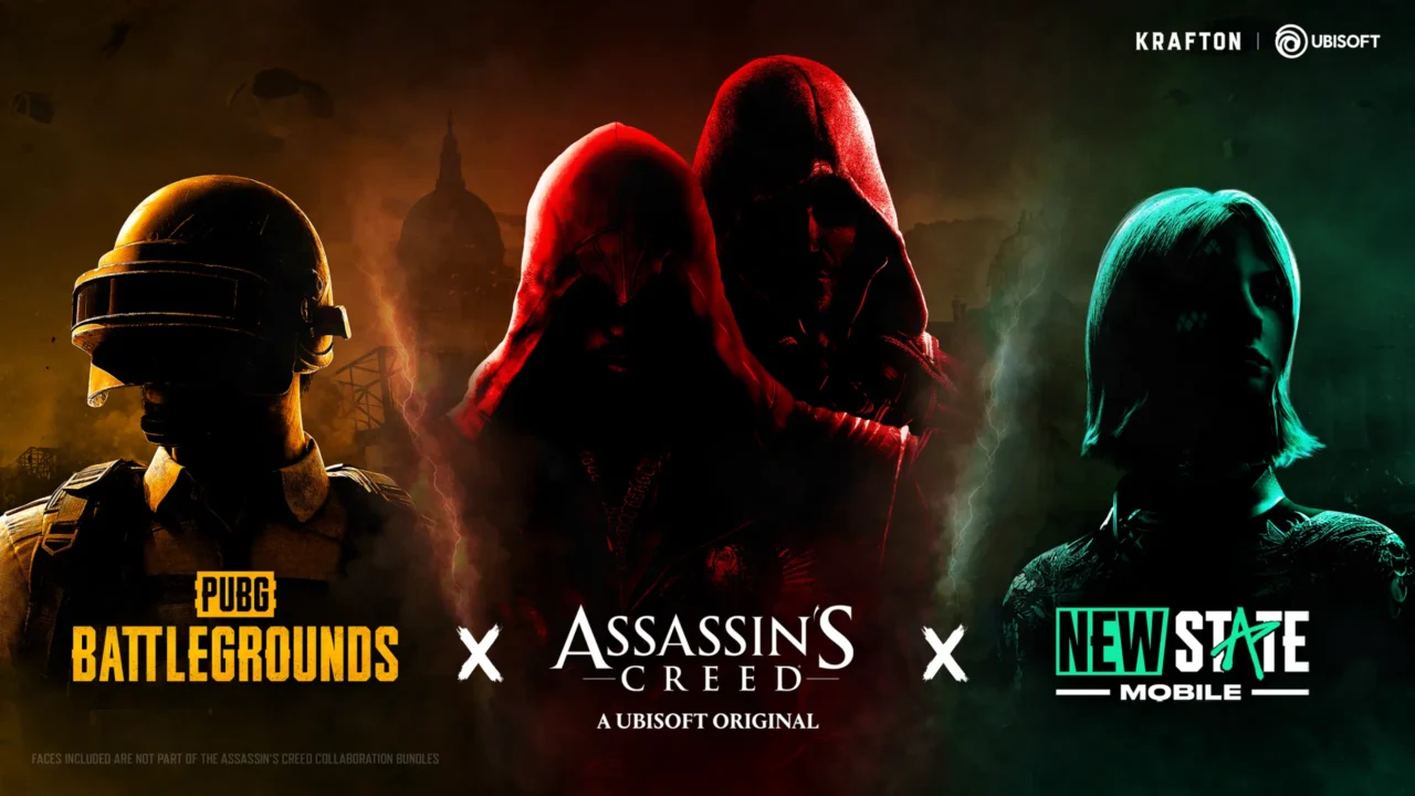 PUBG e New State terão skins de Assassin's Creed