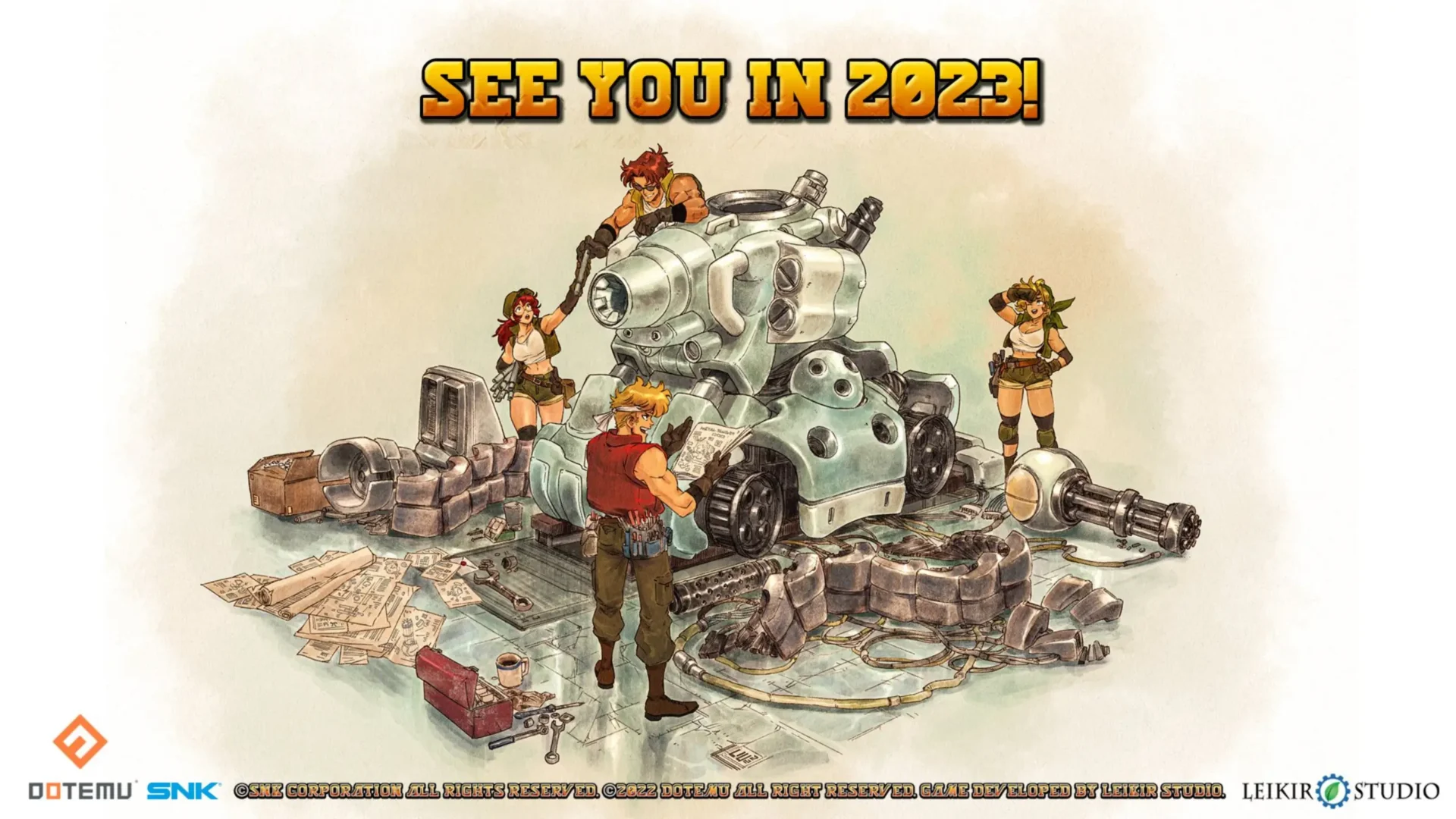Metal Slug Tactics adiado para 2023 1 Metal Slug Tactics adiado para 2023