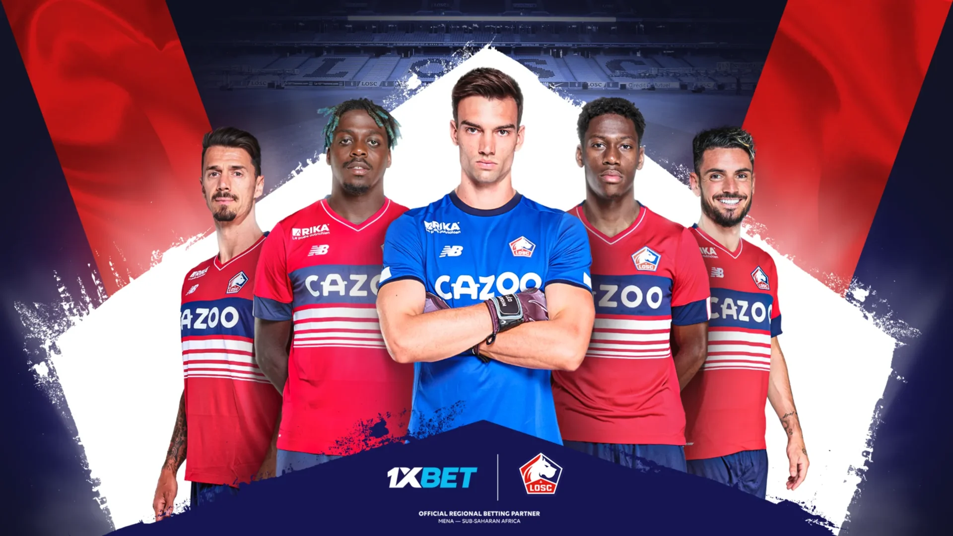 1xBet é a nova Parceira Regional Oficial do LOSC Lille 1 Lille4305 scaled