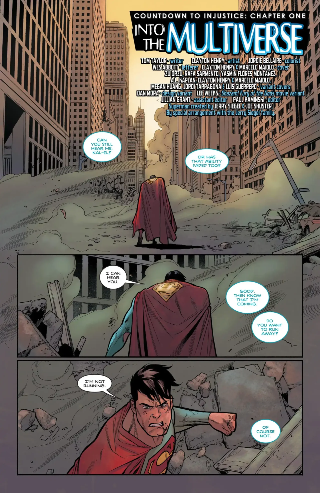 Superman é assassinado em nova prévia da DC