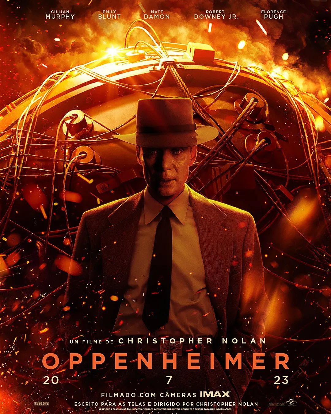 Oppenheimer, filme de Christopher Nolan, ganha novo trailer