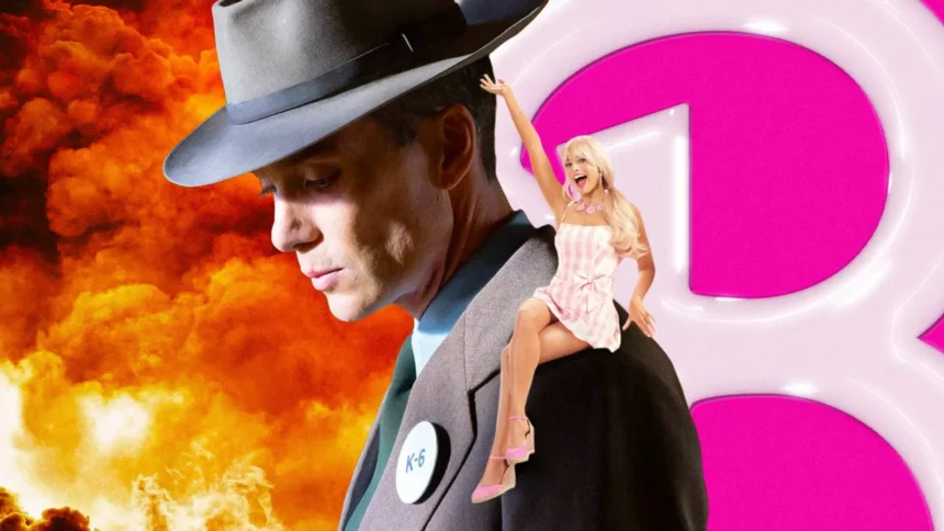 Barbie Vs Oppenheimer: Em que lado você está? 1 barbie-margot-robbie-oppenheimer-cillian-murphy