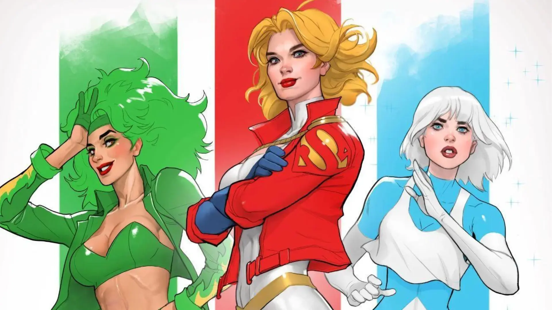 DC anuncia novos quadrinhos de Power Girl 1 superman 1 2