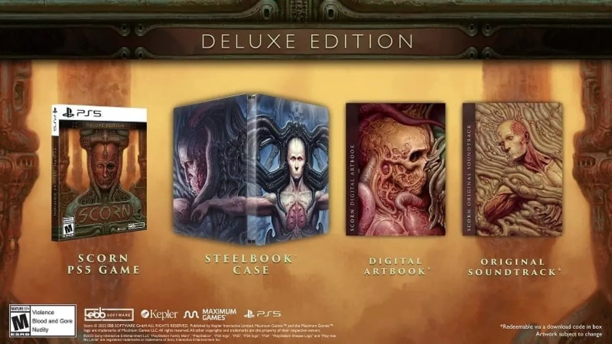 Scorn Physical Deluxe Edition é anunciado para PlayStation 5
