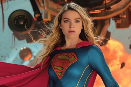 milly alcock as supergirl cabana do leitor