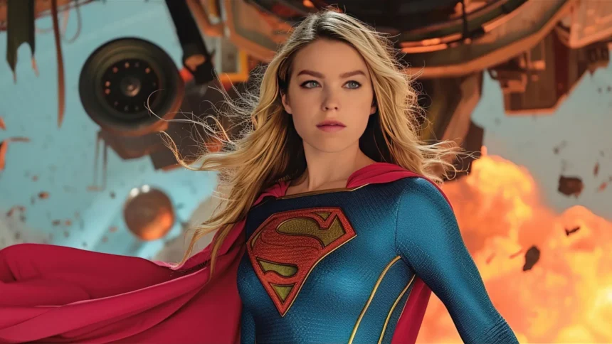 milly alcock as supergirl cabana do leitor