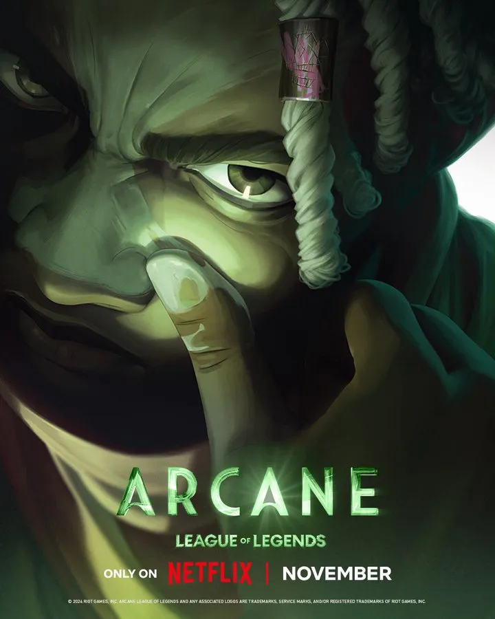 Arcane | Segunda temporada ganha novo pôster arcane