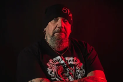 Paul Di'Anno, ex-vocalista do Iron Maiden.
