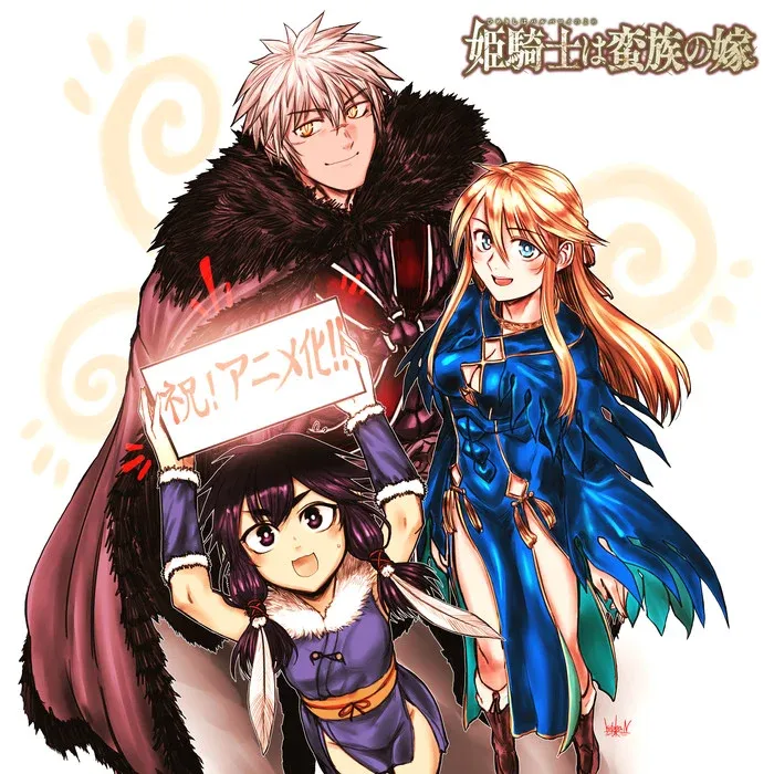 The Barbarian's Bride ganhará anime em 2025 The Barbarians Bride