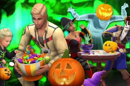 sims 4 characters and halloween