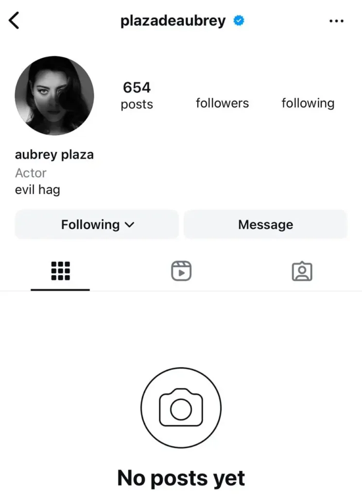Aubrey Plaza, atriz da Marvel, desativa Instagram Aubrey Plaza