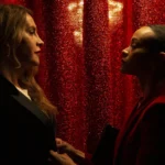 Karla Sofía Gascón e Zoe Saldana emilia perez