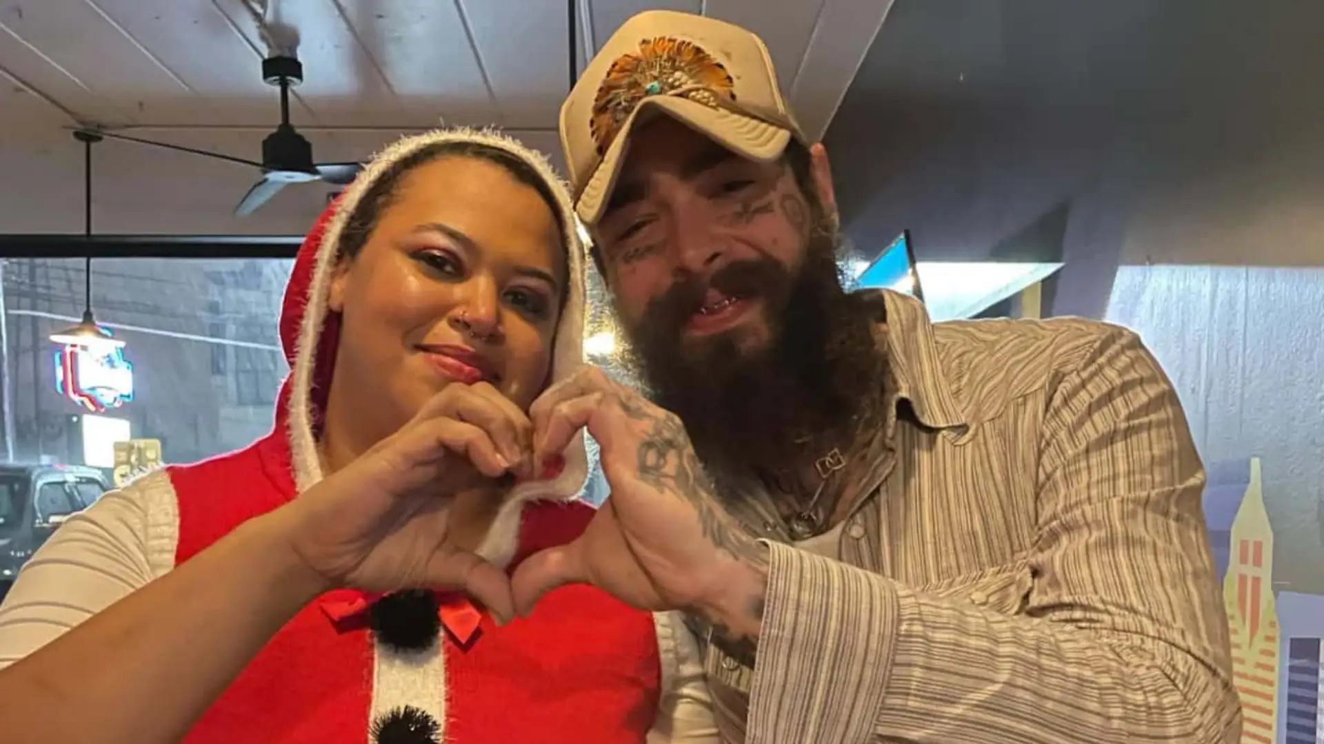 post malone gorjeta lanchonete