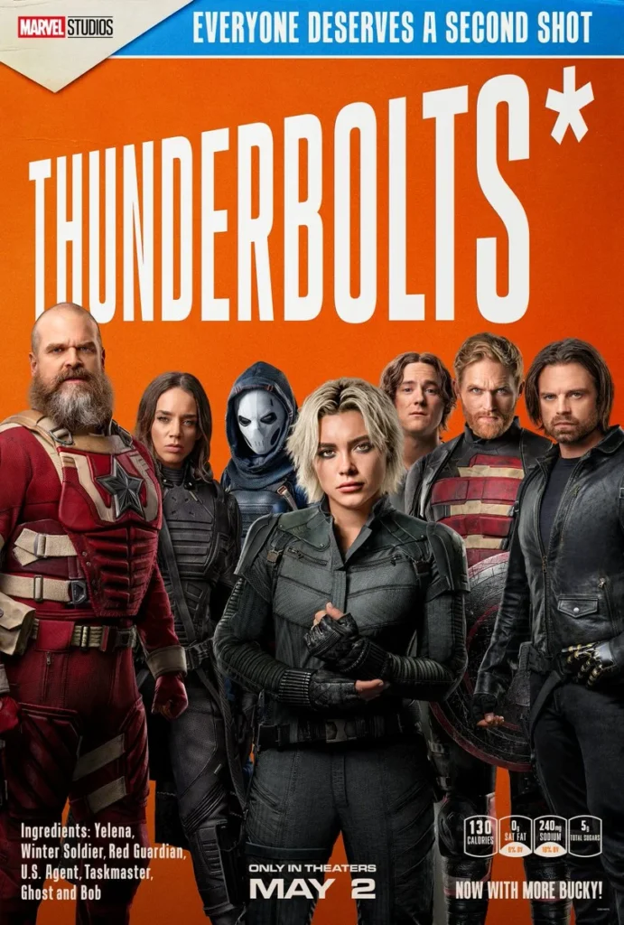 Thunderbolts deve fazer 70 milhões em estreia Thunderbolts
