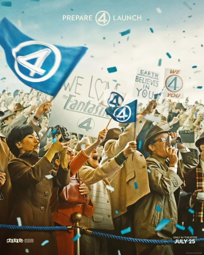 Quarteto Fantástico | Pôster do filme não teve IA segundo Marvel quarteto fantastico