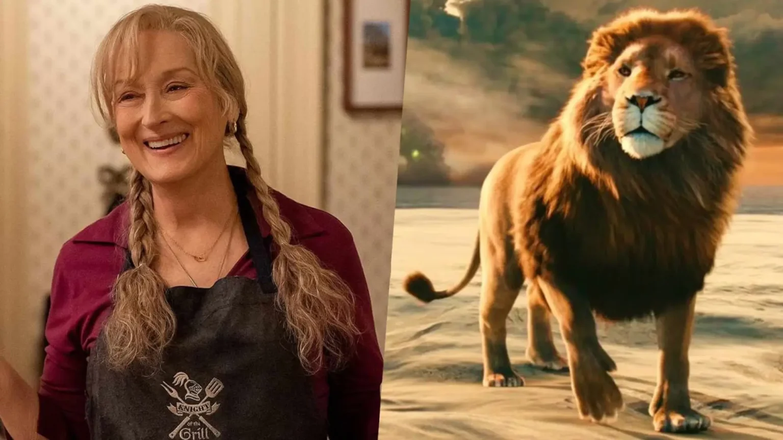 aslan meryl streep as cronicas de narnia 1