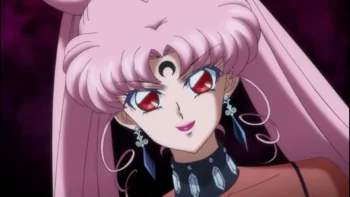 black lady sailor moon