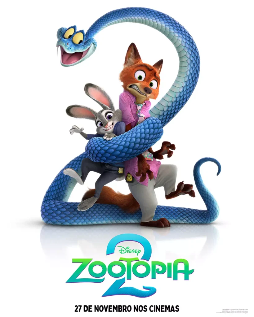 Zootopia 2 estreia em novembro nos cinemas; veja o teaser Zootopia 2