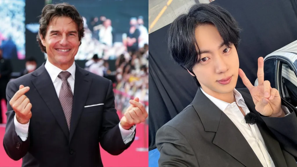 Tom Cruise se junta com Jin, do BTS, no programa "Run Seokjin" Tom Cruise se junta com Jin, do BTS, no programa "Run Seokjin"