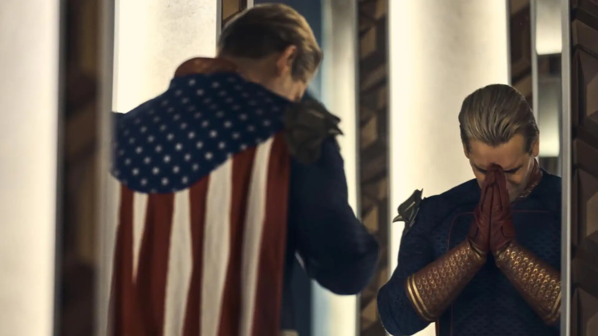 The Boys | Capitão Pátria faz dos Estados Unidos um país "cristão" na 5ª temporada 1 the boys