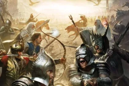 o senhor dos aneis games