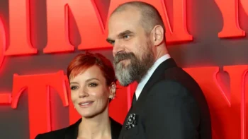 Lily Allen e david