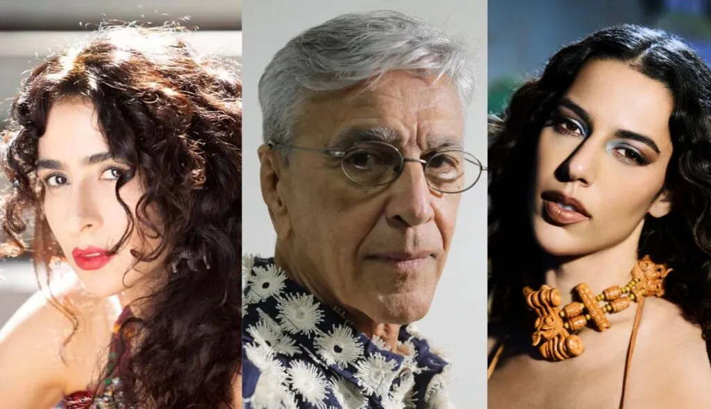"Toda criação tem dono" | Caetano Veloso e Marisa Monte lideram campanha contra IA predatória 2 Caetano Veloso e Marisa Monte e Marina Sena