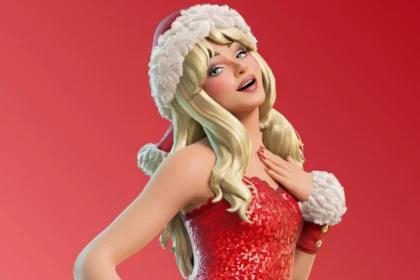 SKIN NATALINA DA SABRINA CARPENTER NO FORTNITE