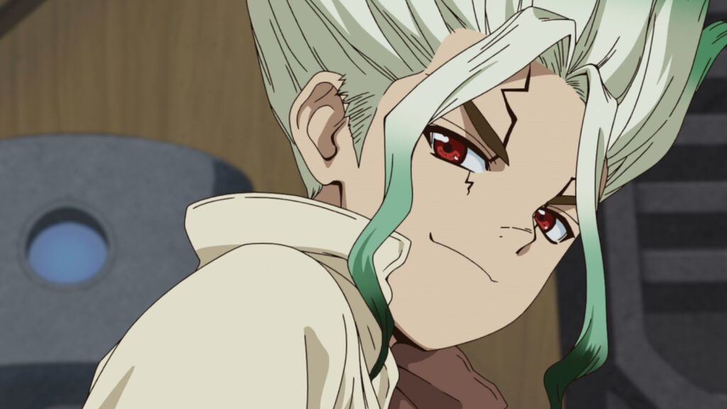 Dr. Stone ganha pôster da última temporada 3 Dr. Stone