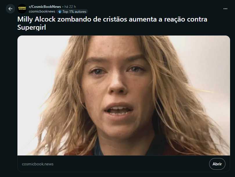supergirl cosmic book news cabana do leitor 809x608 1