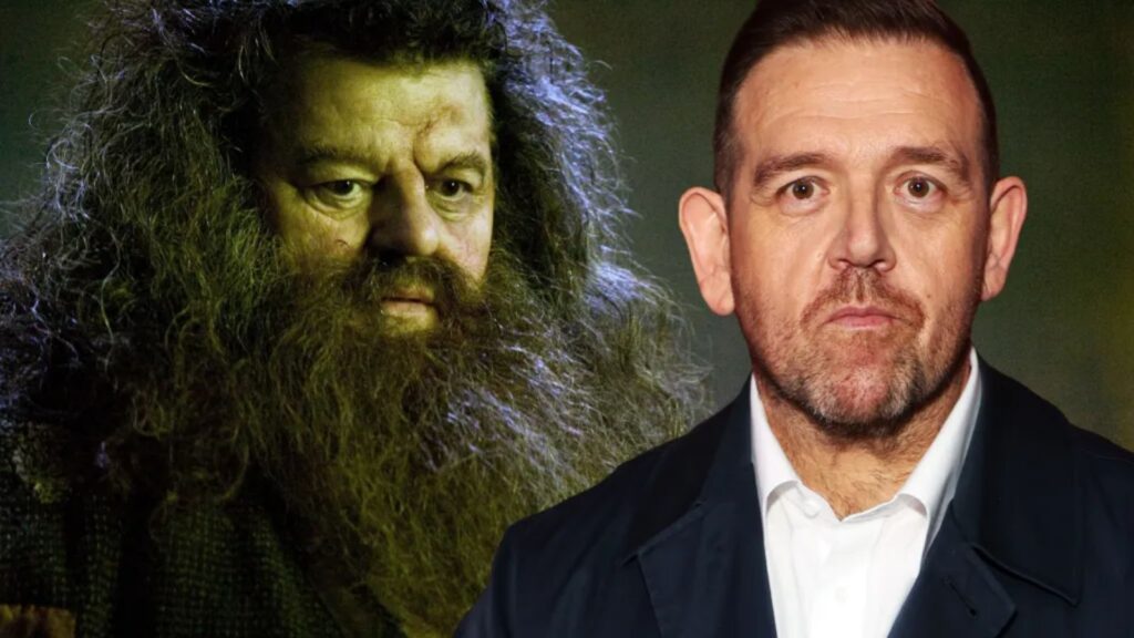 robbie coltraine as hagrid and nick frost cabana do leitor 1600x900 1