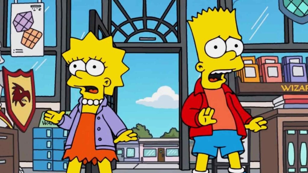 bart simpson lisa simpson the simpsons cabana do leitor 1600x900 1