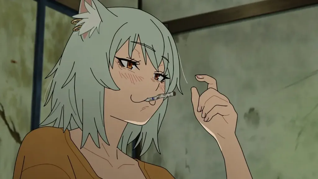Chainsmoker Cat